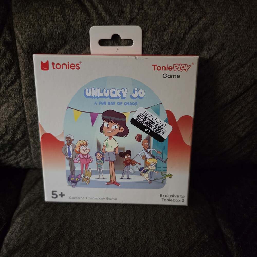tonies ToniePlay Unlucky Jo Adventure Children's Game Toniebox 2 Exclusive 5+